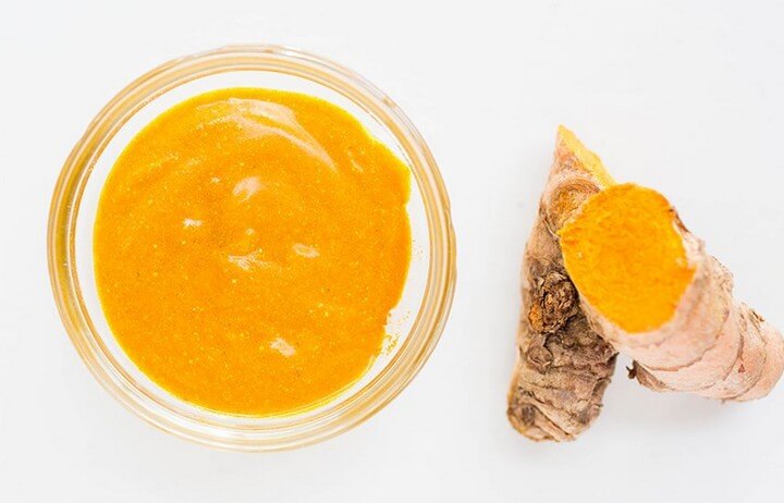 Turmeric Mouth Paste For Teeth Whitening