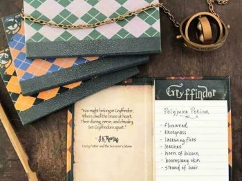 DIY Harry Potter Notepads