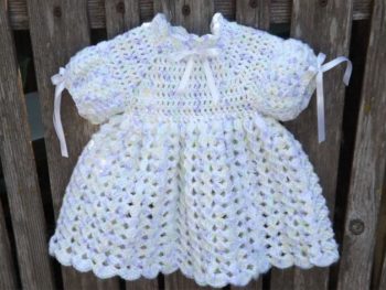 crochet baby sundress