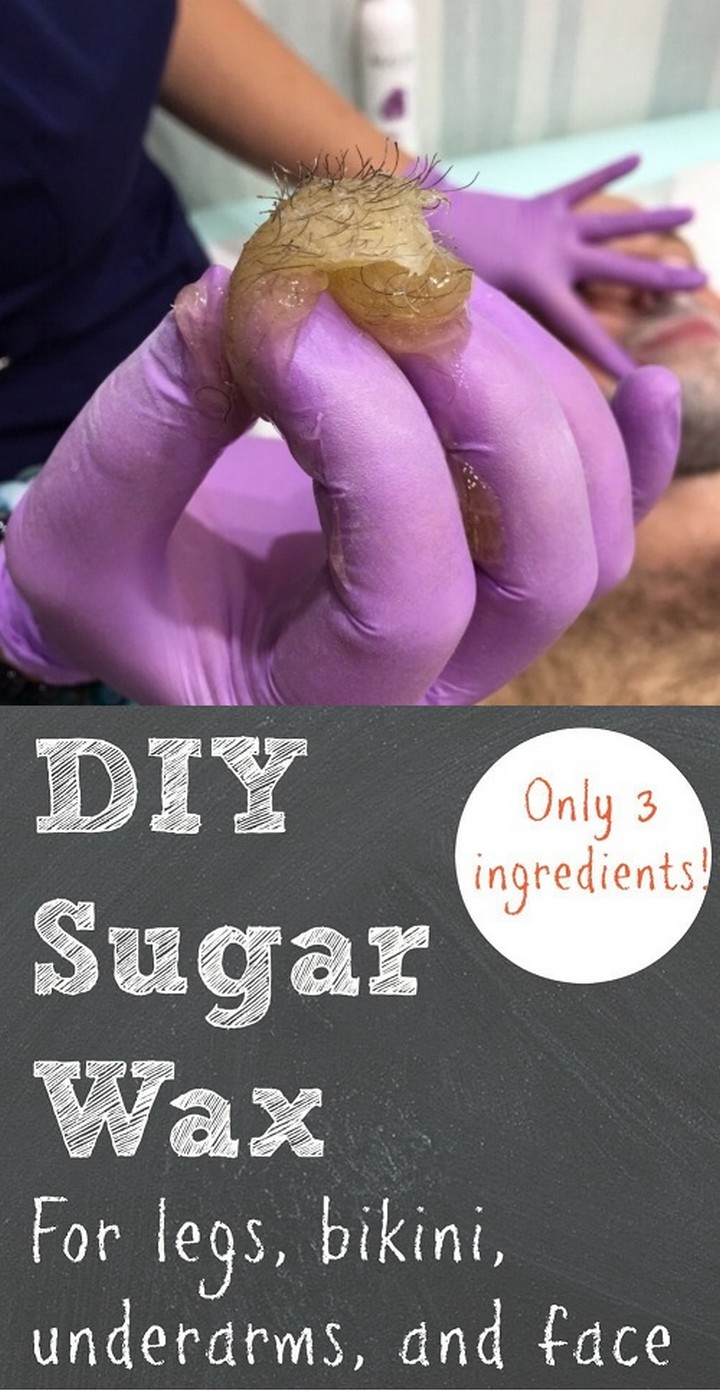 27 DIY Sugar Wax With Step by Step Tutorials DIY to Make
