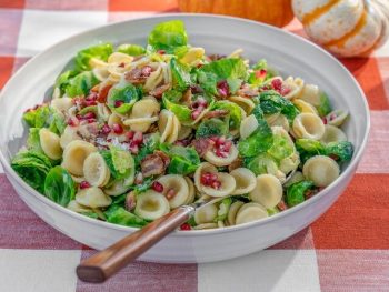Bacon and Brussels Sprout Orecchiette