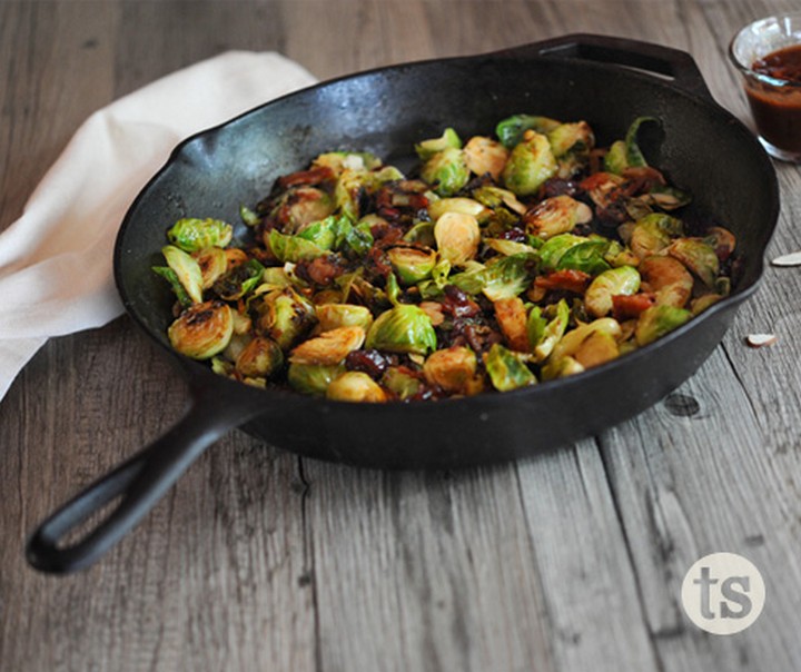 Cherry Bacon Brussels Sprouts Recipe