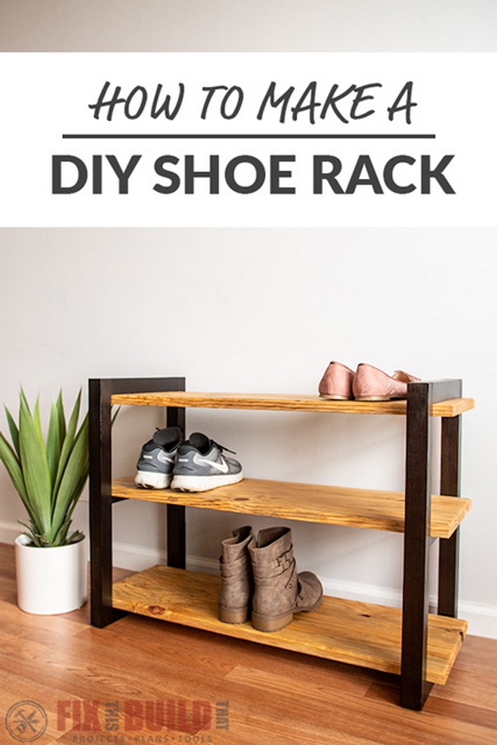 26 DIY Shoe Rack How To Build Shoe Rack DIY to Make