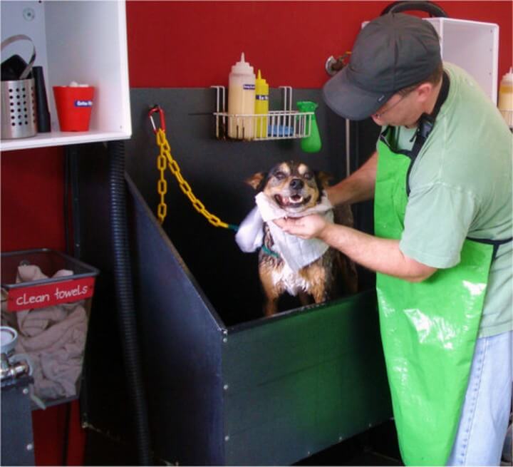 Easy To Make DIY Dog Washer