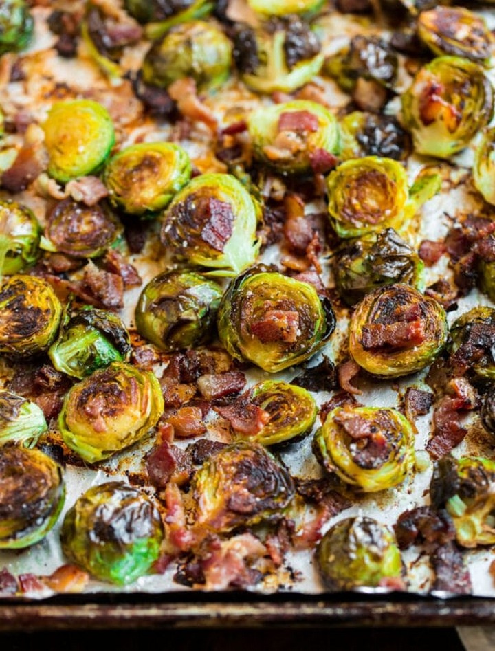 Maple Bacon Brussels Sprouts 8