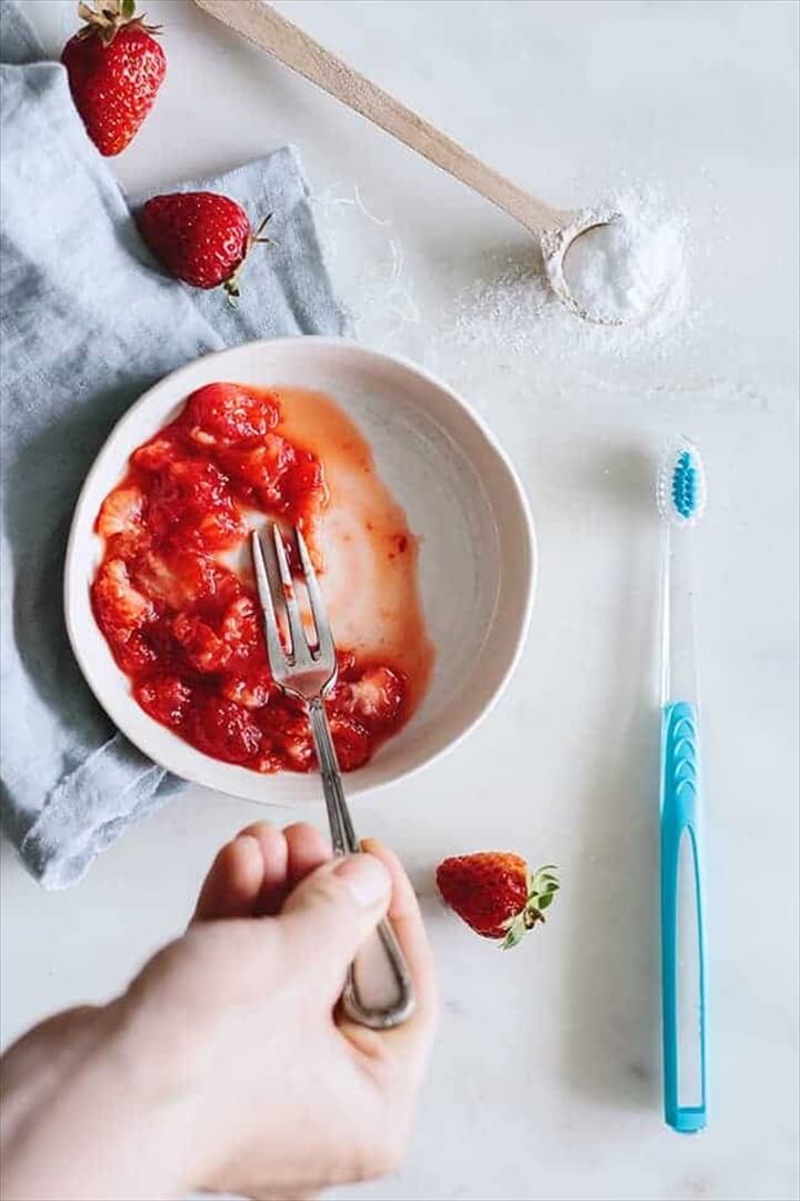 Best DIY Strawberry Teeth Whitener