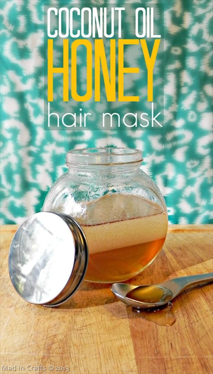 Coconut Oil Honey Hair Mask