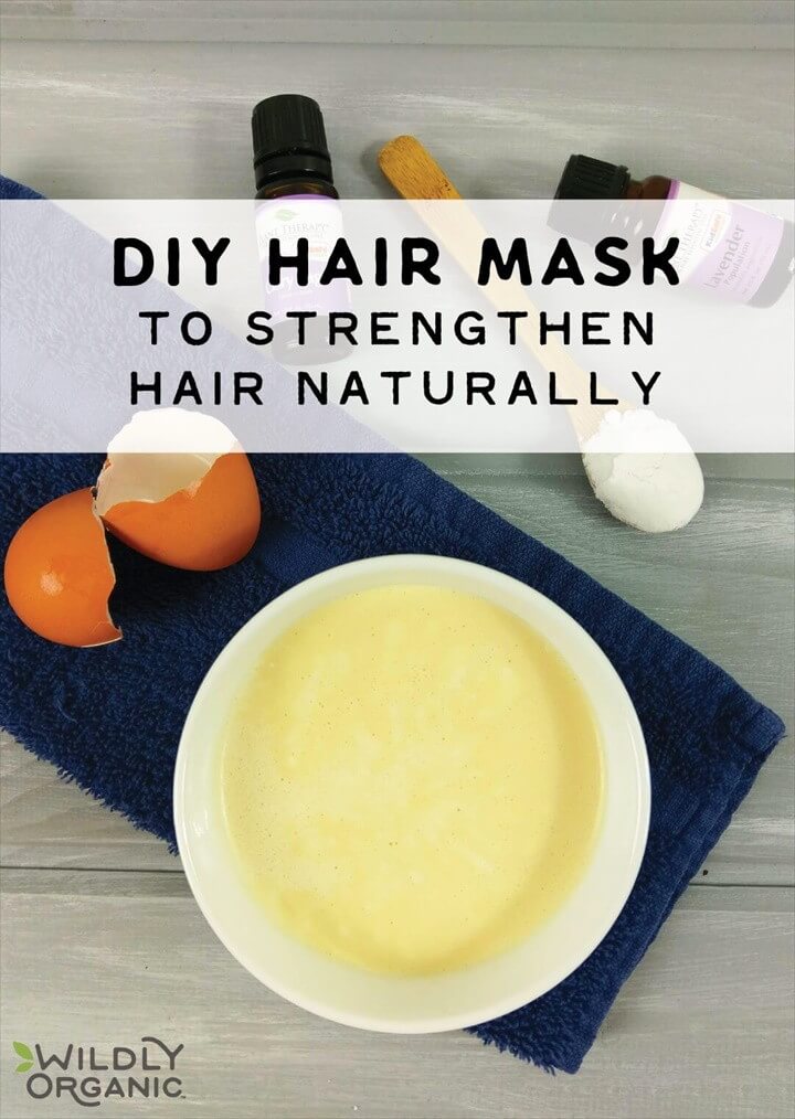 DIY Hair Mask to Strengthen Hair Naturally