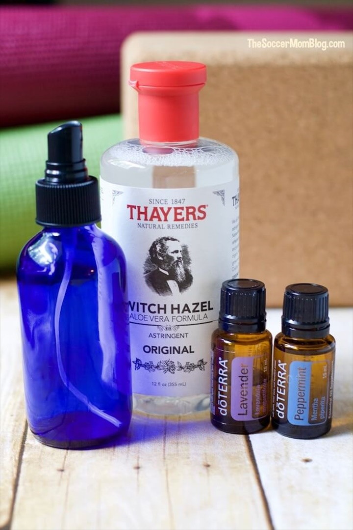 33 DIY Yoga Mat Cleaner Made in A Minute DIY to Make