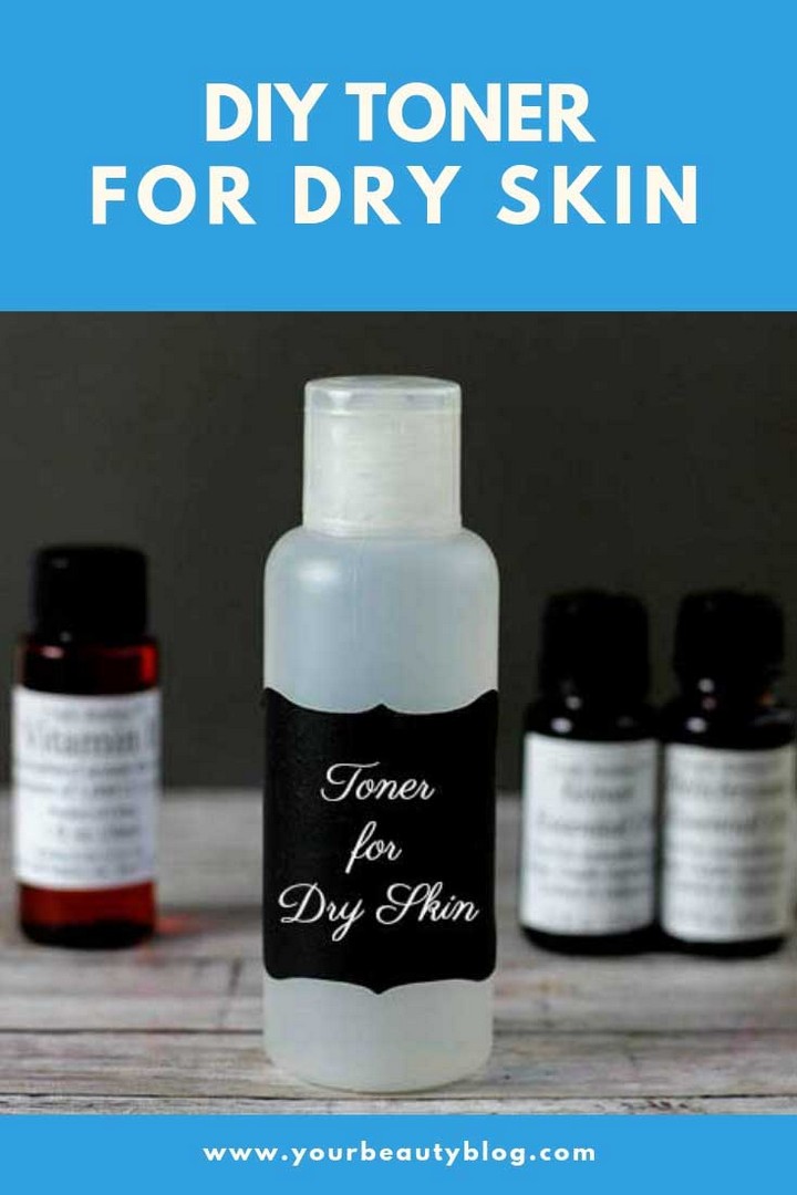 Dry Skin Toner Recipe With Just 4 Ingredients 1