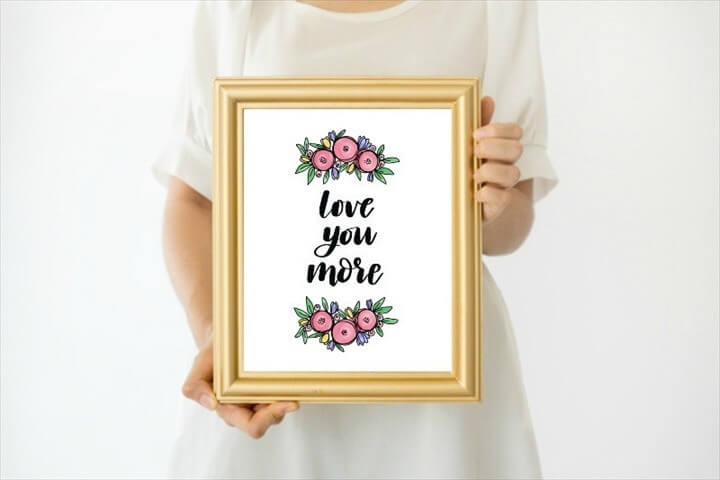 Free Mother’s Day Printable Love You More