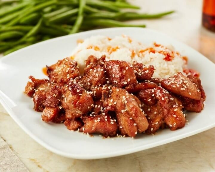 bourbon chicken