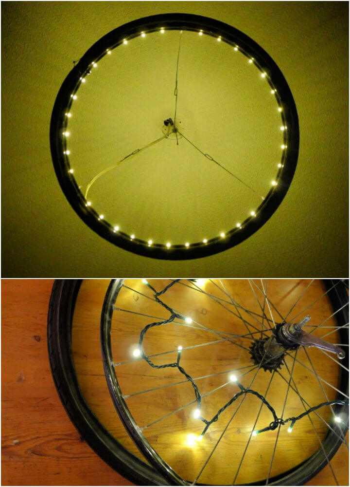 15 Upcycling Ideas For Old Bike Wheel DIY to Make