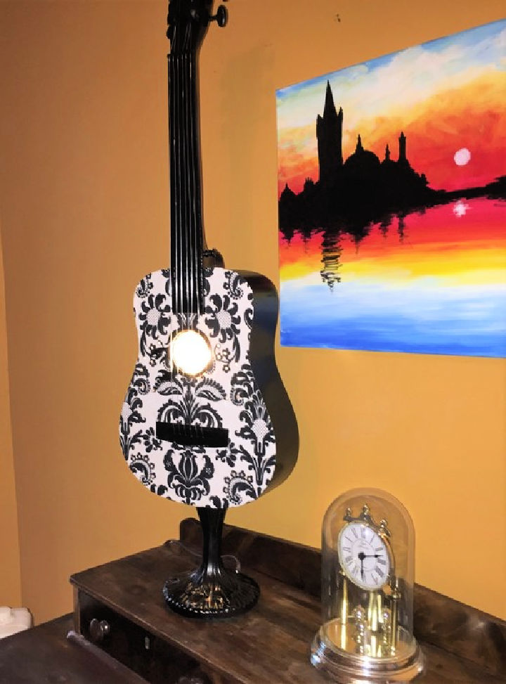 15 DIY Old Guitar Ideas for Home Decor DIY to Make