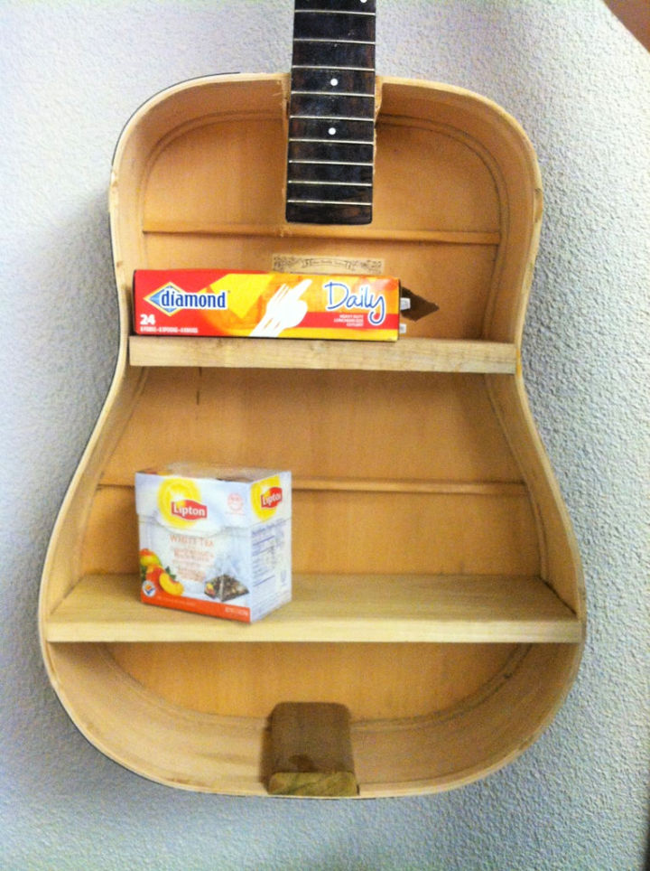 How to Make a Guitar Shelf