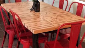 25 DIY Pallet Dining Tables Updated 2021 | Pallet Table Ideas