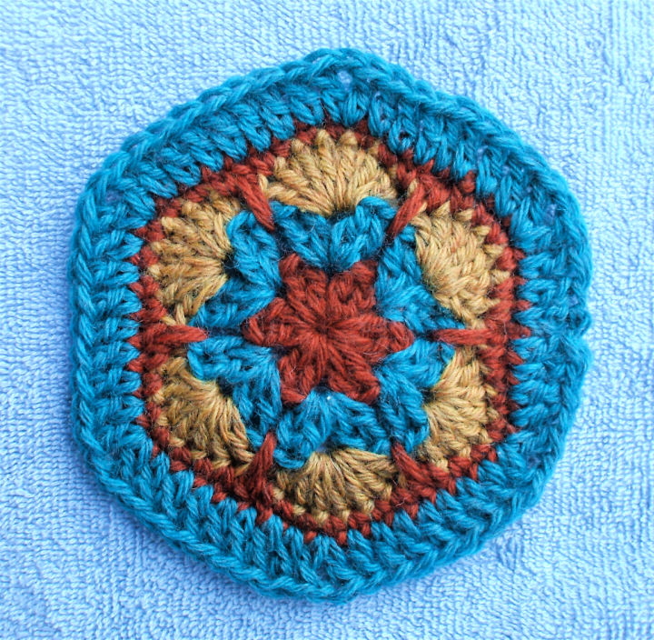 Crochet African Flower Hexagon