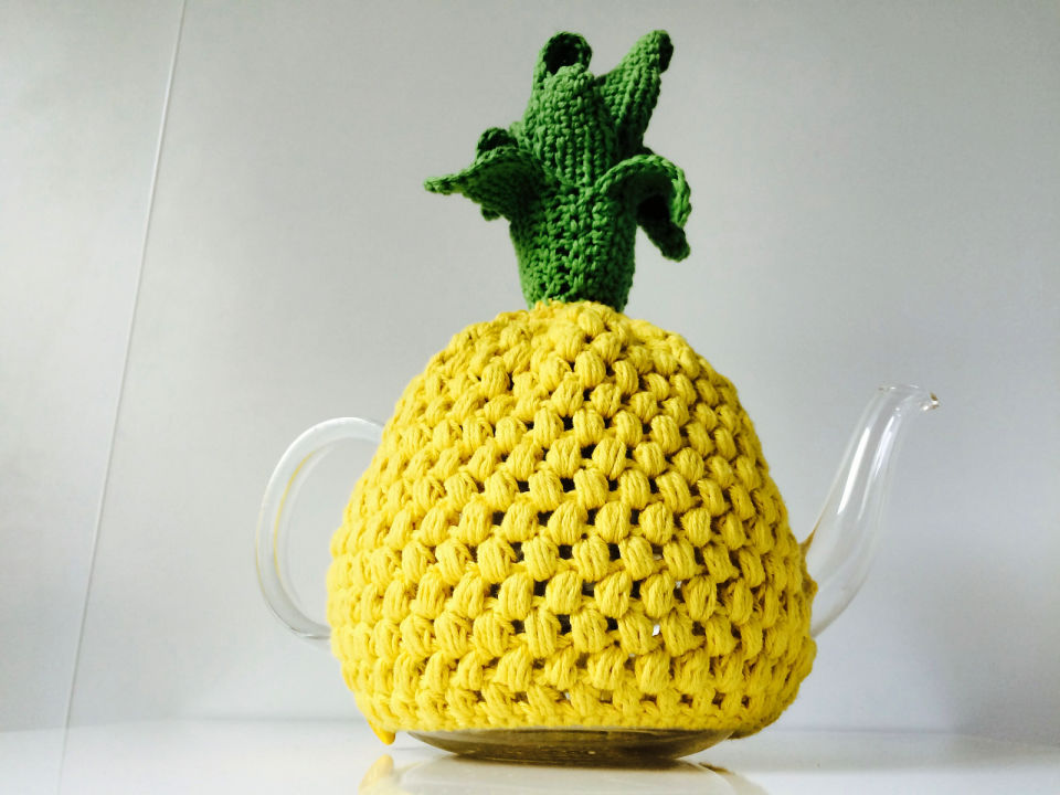 Crochet Pineapple Tea Cozy