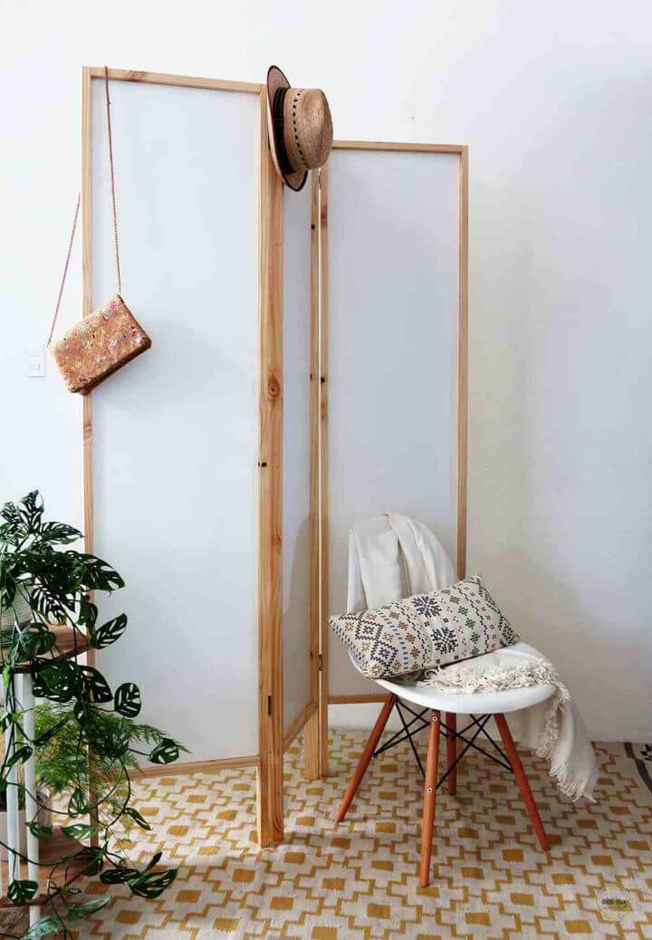 DIY Room Divider Screen