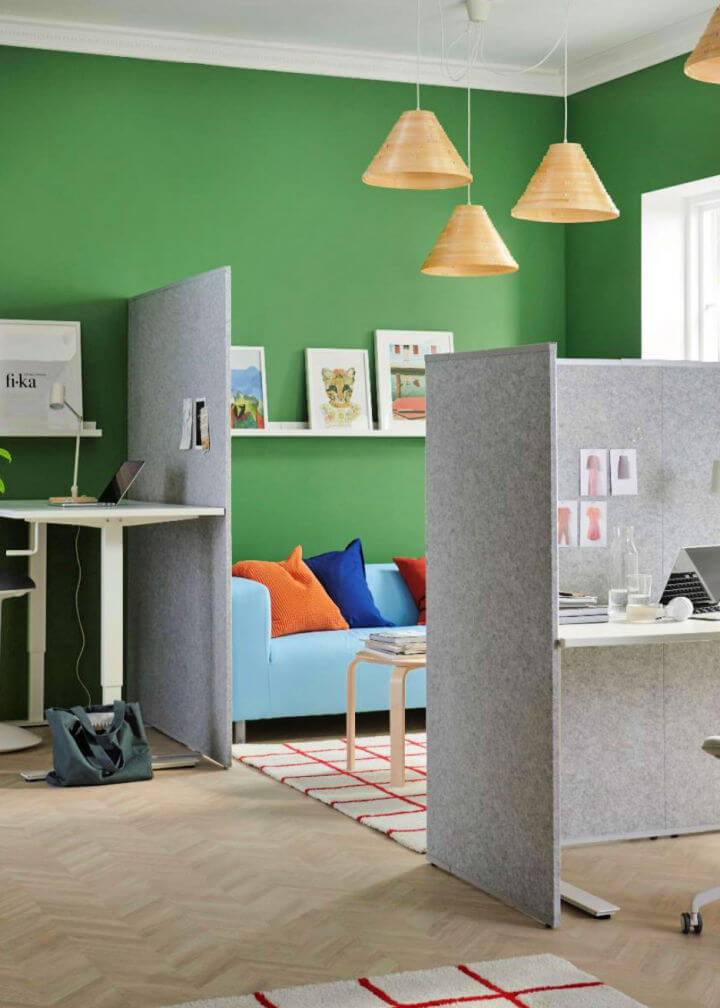 Felted Room Divider