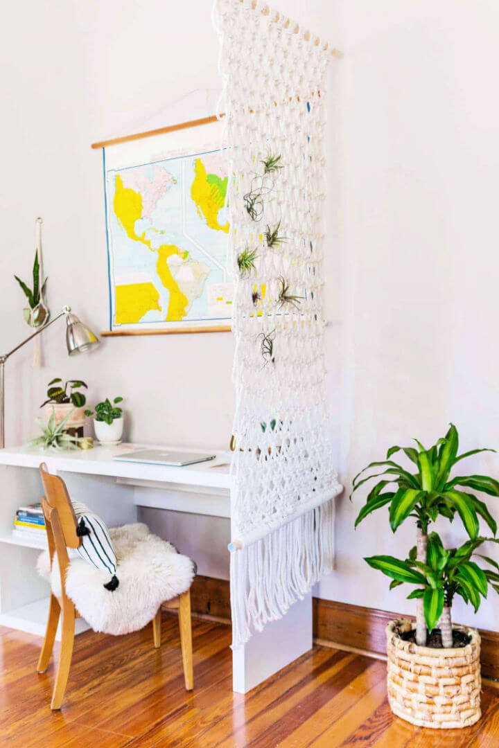 Macrame Room Divider