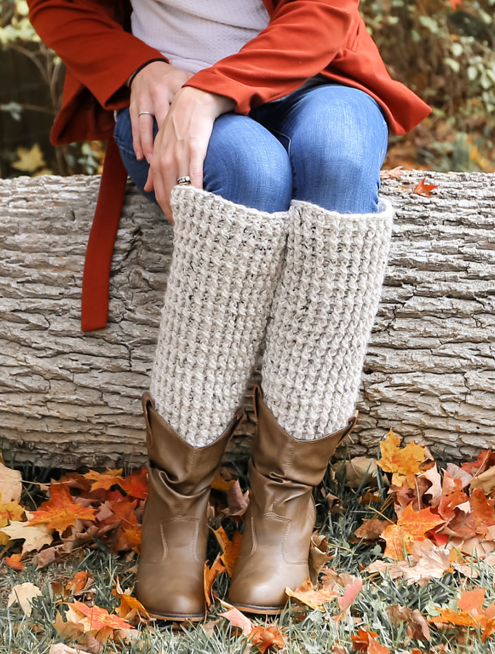 25 Free Crochet Leg Warmers Pattern DIY to Make