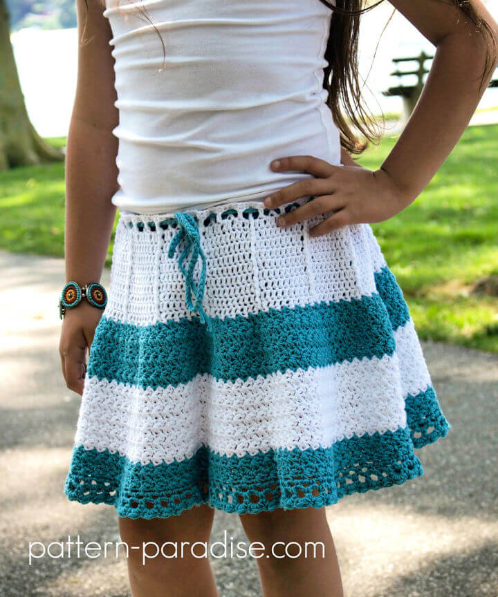 Boho Flouncy Skirt Crochet Pattern