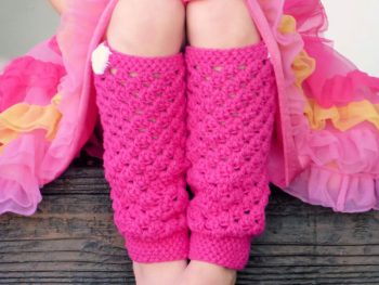 Crochet Little Girly Leg Warmers