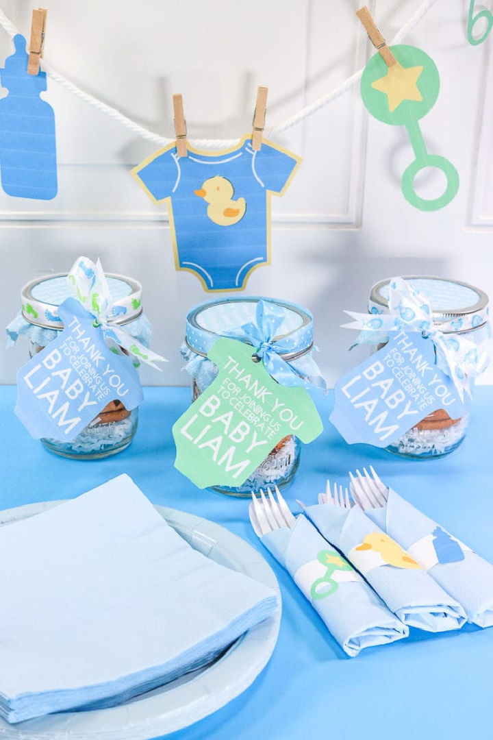 DIY Baby Shower Favor