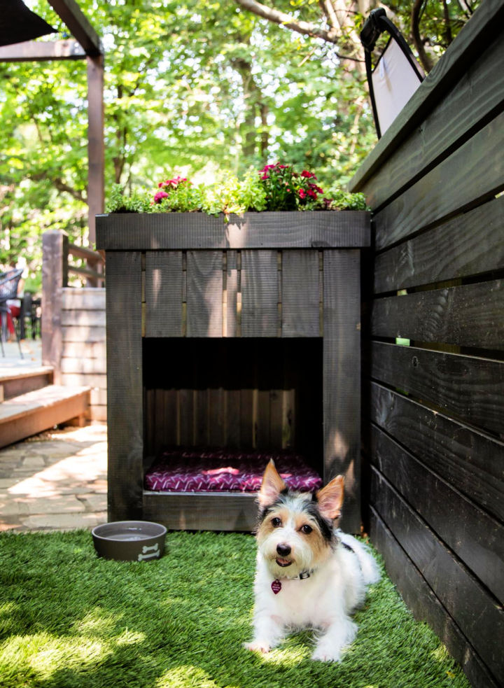 15 Free DIY Pallet Dog House Plans DIY to Make