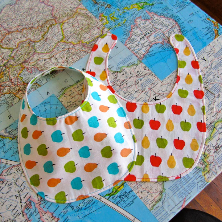 DIY Twins Baby Bib