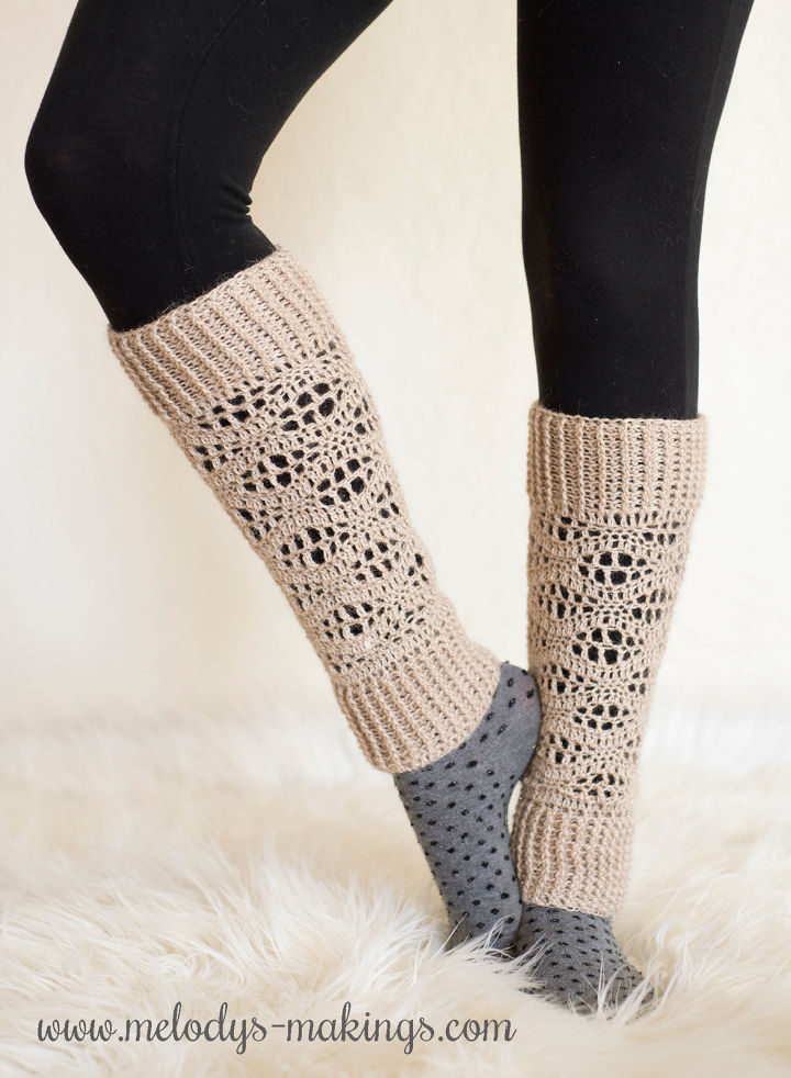 25 Free Crochet Leg Warmers Pattern DIY to Make