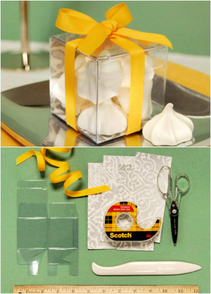 Baby Shower Clear Favor Box in 2 Minute