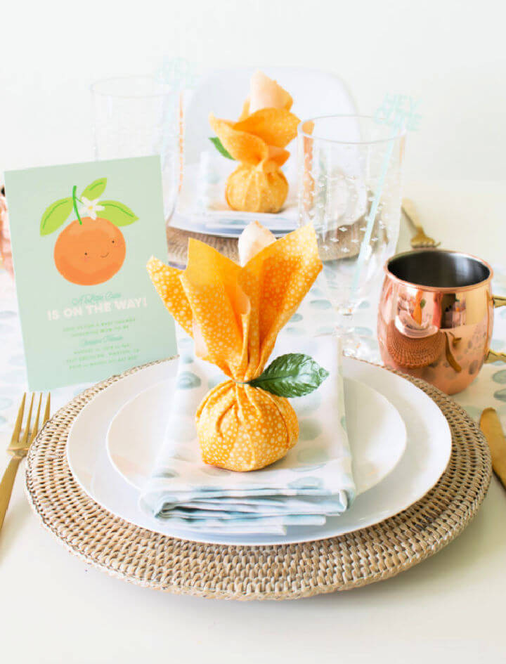 Citrus Baby Shower Favor