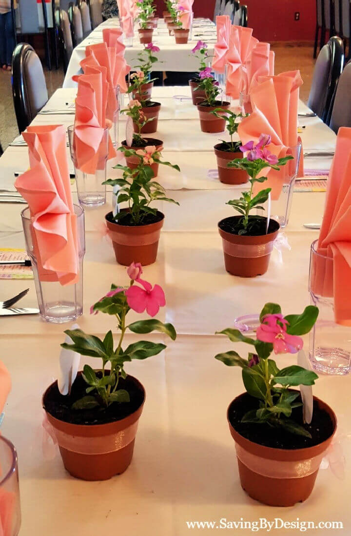 Flower Baby Shower Favor